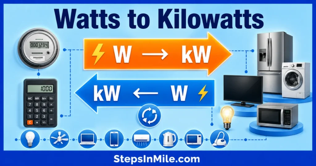 watts-to-kilowatts